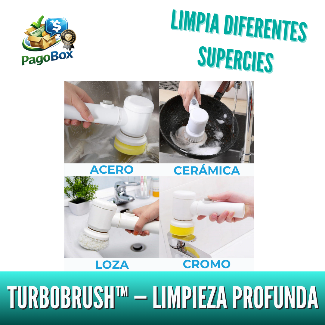 TurboBrush™ — limpieza profunda